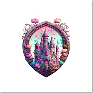 Valentine's Castle Posters and Art